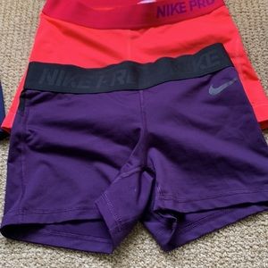 Nike women’s compression shorts